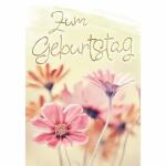 Geburtstagskarte Blumen  GOOD FEELINGS