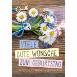 Grußkarte Good Feelings  Midi Schloß, Karten...