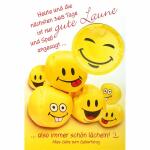Geburtstagskarte Smileys