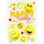 Geburtstagskarte Kinder  Smileys