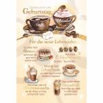 Geburtstagskarte Kaffee