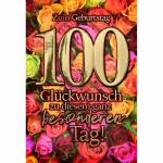 Zahlenkarte  100. Geburtstag