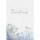 Trauerkarte Blumen silber 4016723810693