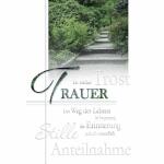 Trauerkarte Treppen