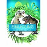 Einladungskarten Kinder  Dinos