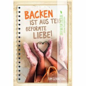 Geburtstagskarte  Backen