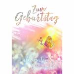 Geburtstagskarte  Schmetterling