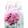 Geburtstagskarte Rosen  mit Glittereffekt