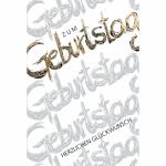 Geburtstagskarte Schrift
