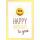 Geburtstagskarte Smiley
