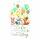 Geburtstagskarte Kinder  Tiere und Ballons