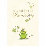 Geburtstagskarte Frosch