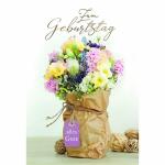 Geburtstagskarte  Blumenstrauß
