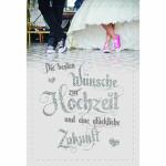 Glückwunschkarte Hochzeit  Sneaker
