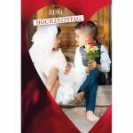 Glükwunschkarte  Hochzeitstag Kinder