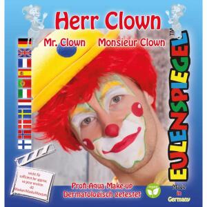 Motivschminke Herr Clown