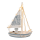 OOTB Holz-Segelschiff mit 13 warmweißen LED