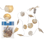 OOTB Lichterkette Muscheln mit 9 warmweißen LED