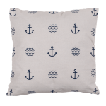 Weißes Deko-Kissen, Modern Maritime,...