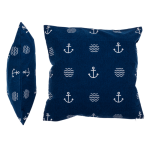 OOTB Blaues Deko-Kissen Modern Maritime