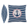 OOTB Deko-Kissen mit Anker Traditional Maritime