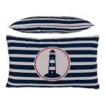 OOTB Deko-Kissen mit Leuchtturm Traditional Maritime
