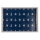 OOTB Blau/weißes Holz-Tablett Modern Maritime