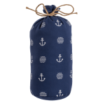 OOTB Blauer Stoff-Türstopper Modern Maritime