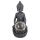 OOTB Polyresin Solar Buddha Figur mit Krakelee Glas
