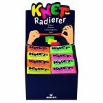 Knet-Radierer  sortiert, in 4 verschiedenen Farben