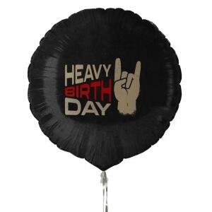 Folienballon Heavy  Birthday, Erfurth