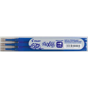 Ersatzmine Frixion Point 0,5mm, 3 Stück, blau