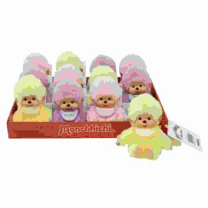 Monchhichi 15cm  sortiert, 3 verschiedene Farben