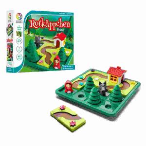 Logikspiel Rotkäppchen  für 1 Spieler, mit 48 Aufgaben, ab 4 Jahren,, SMART GAMES