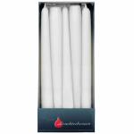 Leuchterkerzen 22x240mm  weiss 10er