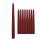 Leuchterkerzen 22x240mm  burgund 10er
