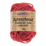 Juteschnur 10m rot