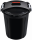 MATRIX-Tonne 48x55cm  schwarz, Volumen: 46 Liter, mit Clip-Verschluss