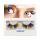 Wimpern Rainbow  schwarz selbstklebend, Boland