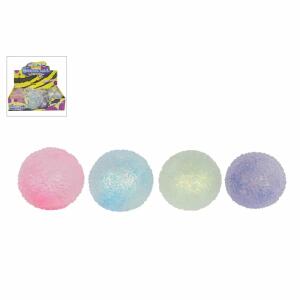 Quetschball 6cm  mit Glitzerschleim, 4 verschiedene Farben, ab 3 Jahren