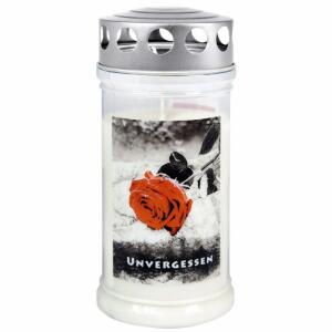 Gedenkkerze 70x170mm  Unvergessen