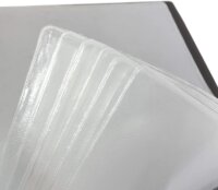 Adina Speisekarte Menümappe A4 dunkelblau Lederoptik aus Vinyl