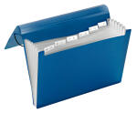 Veloflex Fächermappe A4 Crystal blau 6