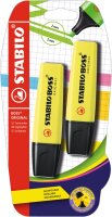 STABILO BOSS ORIGINAL 2er Blister gelb