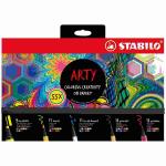 STABILO „ARTY" 55er Kreativ Set Filzstifte...