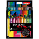 STABILO Pen 68 MAX 18er Etui „ARTY"