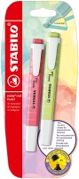 STABILO swing cool Pastel 2er Blister Prise von Limette...