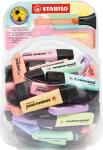 Stabilo Textmarker BOSS Pastel Display Bonbonglas 60 ST/10 Farben