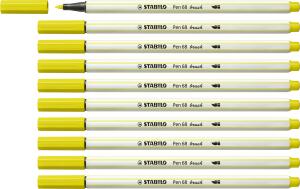 Stabilo Pinselmaler Pen 68 brush neongelb