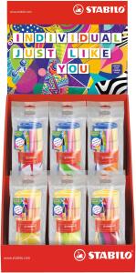 Stabilo Mini-Boutique Individual Display 12 Rollersets 25 ST/25 Farb
